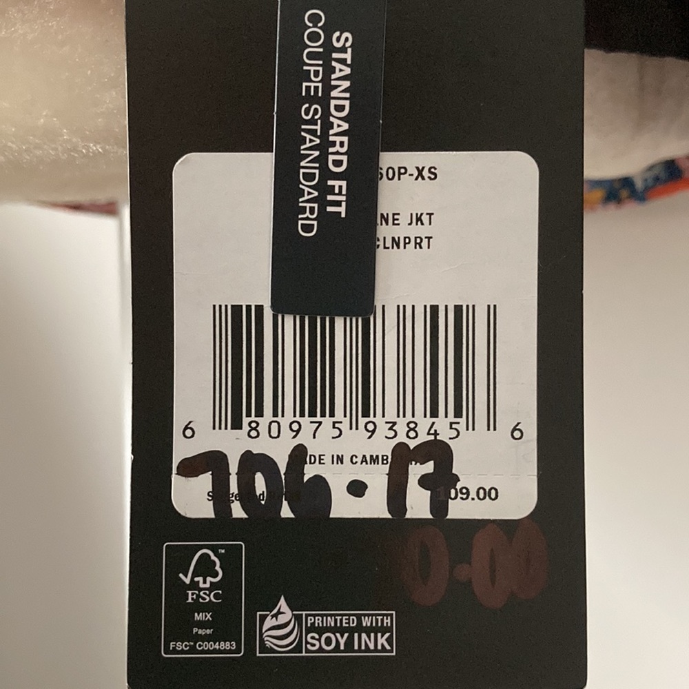 The North Face Printed Hydrenaline Jacket Botanical Print - Picture 11 of 15